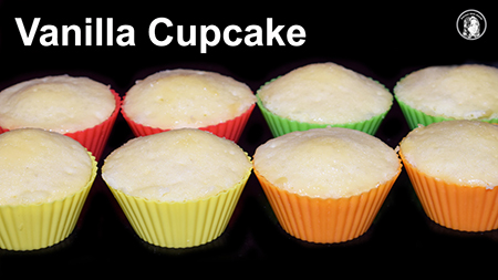 Vanilla Cupcake in 1 minute Microwave Fluffy Moist Cupcake – Kitchen With  Amna