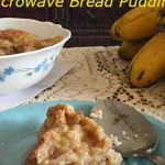 MICROWAVE BREAD PUDDING - TREAT & TRICK