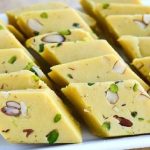 Microwave Almond Burfi | Recipe | Burfi recipe, Indian dessert recipes,  Indian desserts
