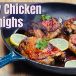 Tangy Chicken Thighs | Delicious & Healthy! – Lil SoSo Recipes