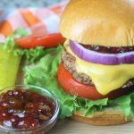 Air Fryer Frozen Hamburgers - The Food Hussy