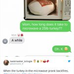 People Ask Their Parents How To Cook A 25 Lb Turkey In A Microwave And Here  Are 31 Hilarious Responses - Success Life Lounge