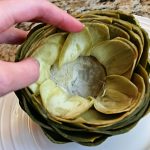 10-Minute Microwave Steamed Artichokes | thismodernwife