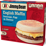 Sausage Egg and Cheese Muffin Breakfast Sandwich | Jimmy Dean® Brand