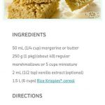 Squares Original Recipe (Microwave) | Recipe | Rice krispy treats recipe,  Homemade rice krispies treats, Krispie treats recipe