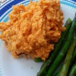 Easy Microwave Mashed Sweet Potatoes | Cinnamon & Cilantro