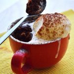 Minute Chocolate Mug Cake - Savory&SweetFood