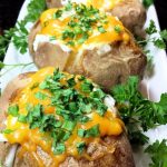 Easy Microwave Twice Baked Potatoes (GF) - Blessed Beyond Crazy