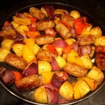 Italian Sausage Dinner on Crisper | THE WEE CALEDONIAN COOK