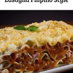 Lasagna Filipino Style