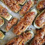 Zucchini Stuffed with Spanish Rice – Claire Aucella