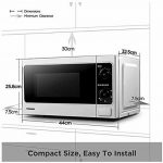 Toshiba Microwave Oven MM-MM20P(WH) 20 Litre, 700 Watt, Solo Microwave Oven  with Function Defrost,