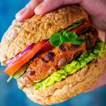 spicy carlin pea & sweet potato burgers – bace foods – site under  development