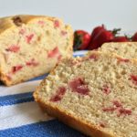 Strawberry Cheesecake Ice Cream Bread | The Ruby Kitchen