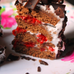Microwave Eggless Black Forest Cake Recipe - Microwave Cake Recipes - Yummy  Tummy