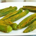Crispy Microwave Okra | Food Blog and more ...