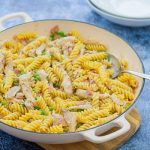 Easy Leftover Roast Chicken Pasta - Easy Peasy Foodie