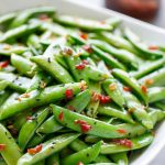 5-Minute Asian Sugar Snap Peas - Two Healthy Kitchens