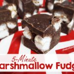 5-Minute Microwave Marshmallow Fudge Recipe - The Thrifty Couple