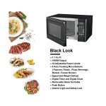 Walsh WSCMS311BK-10 Countertop Microwave Oven, 6 Cooking Programs LED  Lighting Push Button, 1.1 Cu.Ft/1000W, Black - Life-bus