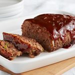 Barbecue Microwave Meatloaf - My Food and Family