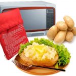 Microwave Potato Bag Washable Reusable Potato Cooking Bags Oven Steam Corn  Sweet Potato Cooker Baker Potato Express Pouch Just in 4 Minutes -Red:  Amazon.co.uk: Kitchen & Home