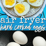 Air Fryer Eggs | Foodtastic Mom #airfryereggs #hardcookedeggs  #hardboiledeggs #airfryerrecipes v… | Hard cooked eggs, Breakfast recipes  easy, Air fryer recipes easy