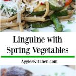 Whole Wheat Linguine with Spring Vegetables | Recipe | Pasta dishes, Pasta  nutrition, Food dishes