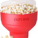 Silicone Microwave Popcorn Popper / Popcorn Maker, Red Collapsible Popcorn  Bowl with lid for home – BPA free – for Healthy Homemade Butter & Oil-Free  Recipes – Royal Collection Tools