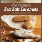 Microwave Sea Salt Caramels