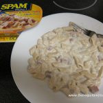 REVIEW: SPAM Meal for 1 SPAM & Penne Pasta in Alfredo Sauce - The Impulsive  Buy