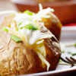 Microwave Jacket Potato Recipe: How to Make Microwave Jacket Potato Recipe  | Homemade Microwave Jacket Potato Recipe