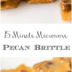 15-Minute Microwave Pecan Brittle | Recipe | Brittle recipes, Pecan recipes,  Recipes