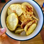 10-Minute Potato Chips (Oil Free) - Run. Lift. Cook.