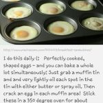 Baked #eggs in muffin tin, again... turned out perfect.. less mess, it was  easy to put in the oven and… | Breakfast brunch recipes, Recipes, Best  breakfast sandwich