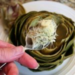 10-Minute Microwave Steamed Artichokes | thismodernwife