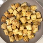 Air-fried tofu puffs - Run. Lift. Cook.