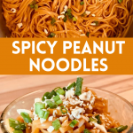 Spicy Peanut Noodles - DIRTY BLONDE VEGAN