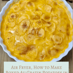 Air Fryer, How to Make Boxed Au Gratin Potatoes in the Air Fryer - Fork To  Spoon