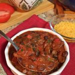 Aztec Beef Chili #Choctoberfest Cindy's Recipes and Writings