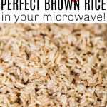 Microwave Brown Rice - How to Make Rice in Microwave