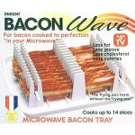 NEW #60110 MICROWAVE OVEN COMPACT BACON RACK COOKER