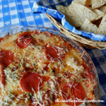 BAKED PIZZA DIP - The Southern Lady Cooks - Easy Recipe