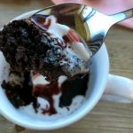 The Best Chocolate Self-Saucing Mug Cake Ever - Just a Mum