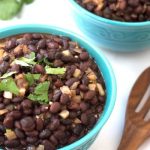 Perfectly Seasoned Black Beans (with dried beans) | Borrowed Bites