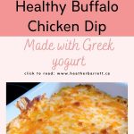 Healthy Buffalo Chicken Dip - Heather Barrett