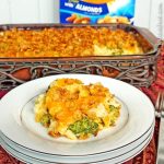 Cheesy Chicken, Broccoli and Rice Casserole - Joy Love Food