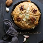 Cheesy Garlic, Walnut & Rosemary Soda Bread ... quick breads that spell  comfort -