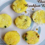 Cheesy breakfast egg muffins | Microwave egg muffins | This sumptuous life