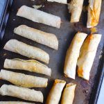 Baked Chicken Taquitos Recipe ~ Talking Meals